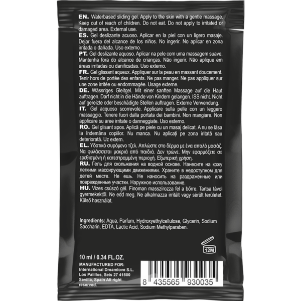 COQUETTE CHIC DESIRE - POCKET LUBRICANTE KISSABLE BASE AGUA FRESA 10 ML - Image 2