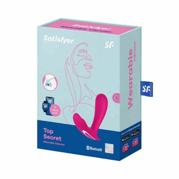 SATISFYER - TOP SECRET VIBRADOR ROSA - Image 3