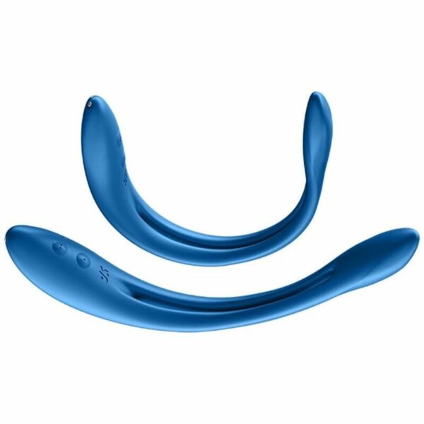 SATISFYER - ELASTIC GAME MULTI VIBRADOR AZUL - Image 3