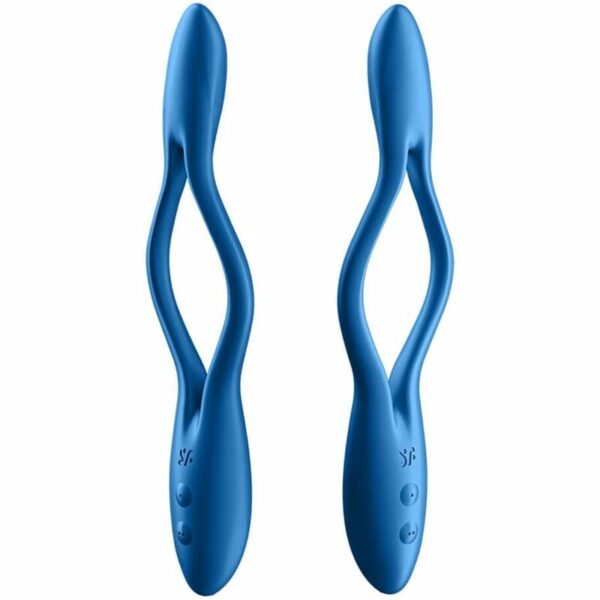 SATISFYER - ELASTIC GAME MULTI VIBRADOR AZUL - Image 2