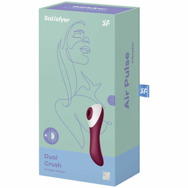 SATISFYER - DUAL CRUSH ESTIMULADOR Y VIBRADOR - Image 4