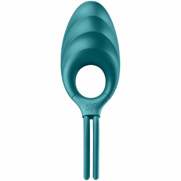 SATISFYER - SWORDSMAN ANILLO VIBRADOR VERDE - Image 2