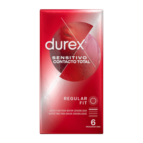 DUREX - SENSITIVO CONTACTO TOTAL 6 UNIDADES - Image 2