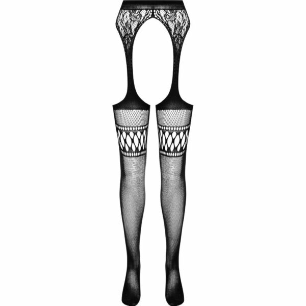 PASSION - S026 MEDIAS CON LIGUERO NEGRO TALLA UNICA - Image 5