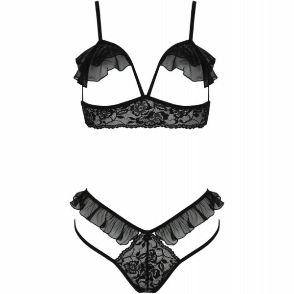 PASSION - DOLLY SET DOS PIEZAS NEGRO S/M - Image 3