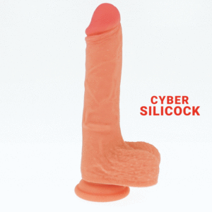 CYBER SILICOCK - CONNOR REALÍSTICO SILICONA LÍQUIDA 20.5 CM -O- 3.7 CM
