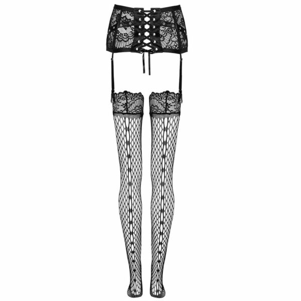 LIVCO CORSETTI FASHION - JELLY LC 90673 LIGUERO + MEDIAS NEGRO - Image 5