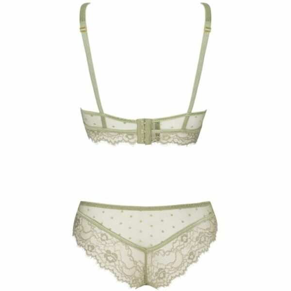 LIVCO CORSETTI FASHION - PINE LC 90667 SUJETADOR + PANTY KHAKI - Image 4