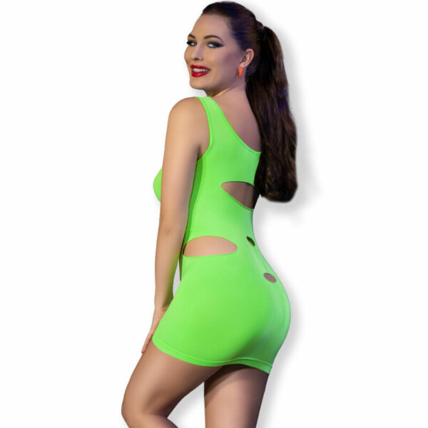 CHILIROSE - CR 4621 VESTIDO VERDE S/M - Image 2