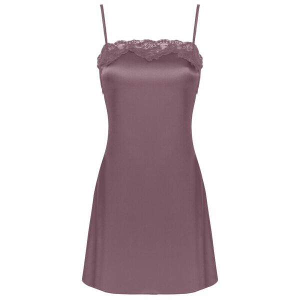 LIVCO CORSETTI FASHION - JACQUELINE LC 90249 BATA + CAMISA + PANTY VIOLET S/M - Image 4