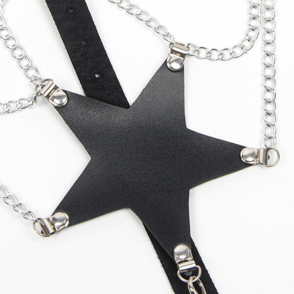 SUBBLIME - ARNÉS CUERPO ENTERO ESTRELLA DETALLE CADENA TALLA ÚNICA - Image 5