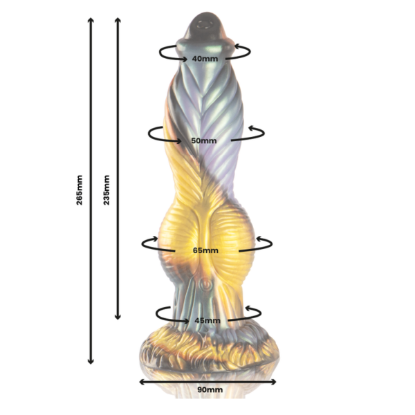 EPIC - PHOENIX DILDO EL RESURGIR DEL PLACER RECARGABLE CONTROL REMOTO - Image 3