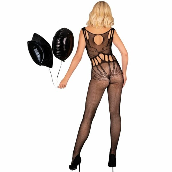 LIVCO CORSETTI FASHION - AMAHIL BODYSTOCKING CROTCHLESS NEGRO TALLA ÚNICA - Image 2