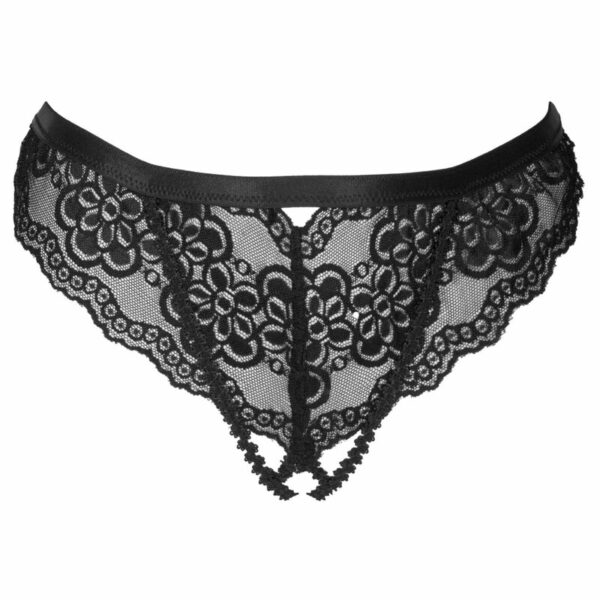 LIVCO CORSETTI FASHION - OKSURIN PANTY CON APERTURA NEGRO - Image 3