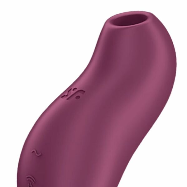 SATISFYER - POCKET PRO 1 ESTIMULADOR CLÍTORIS GRANATE - Image 2