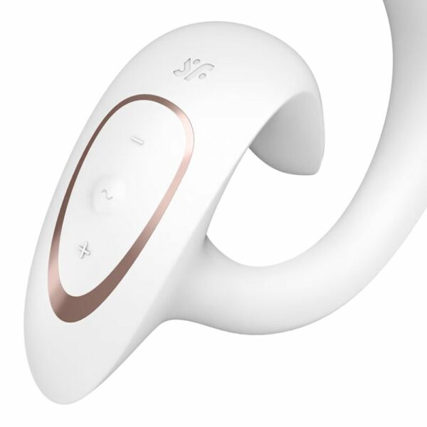 SATISFYER - G FOR GODDESS 1 VIBRADOR RABBIT BLANCO - Image 3