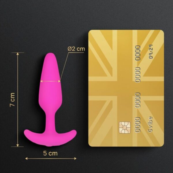 G-VIBE - GPLUG PLUG ANAL VIBRADOR XS FUCSIA - Image 3