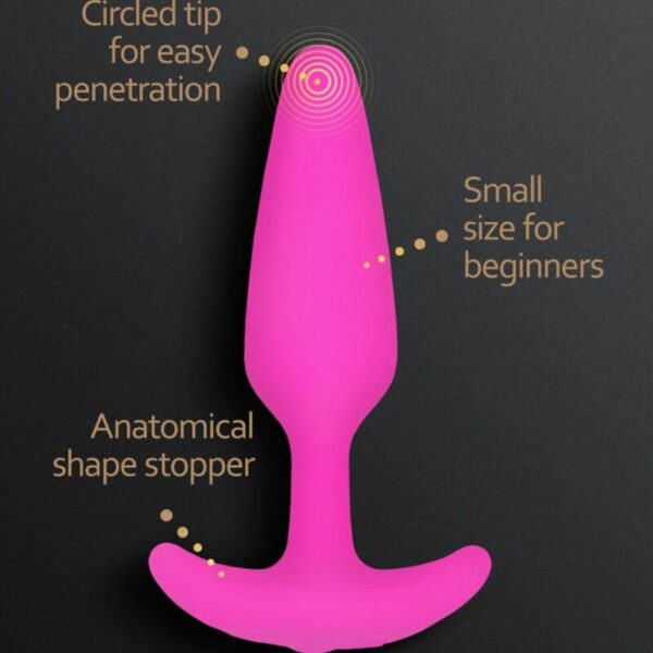 G-VIBE - GPLUG PLUG ANAL VIBRADOR XS FUCSIA - Image 4