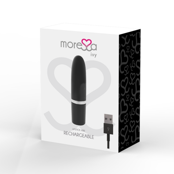 MORESSA - IVY MASAJEADOR SIMULADOR LABIAL DE VIAJE NEGRO - Image 3
